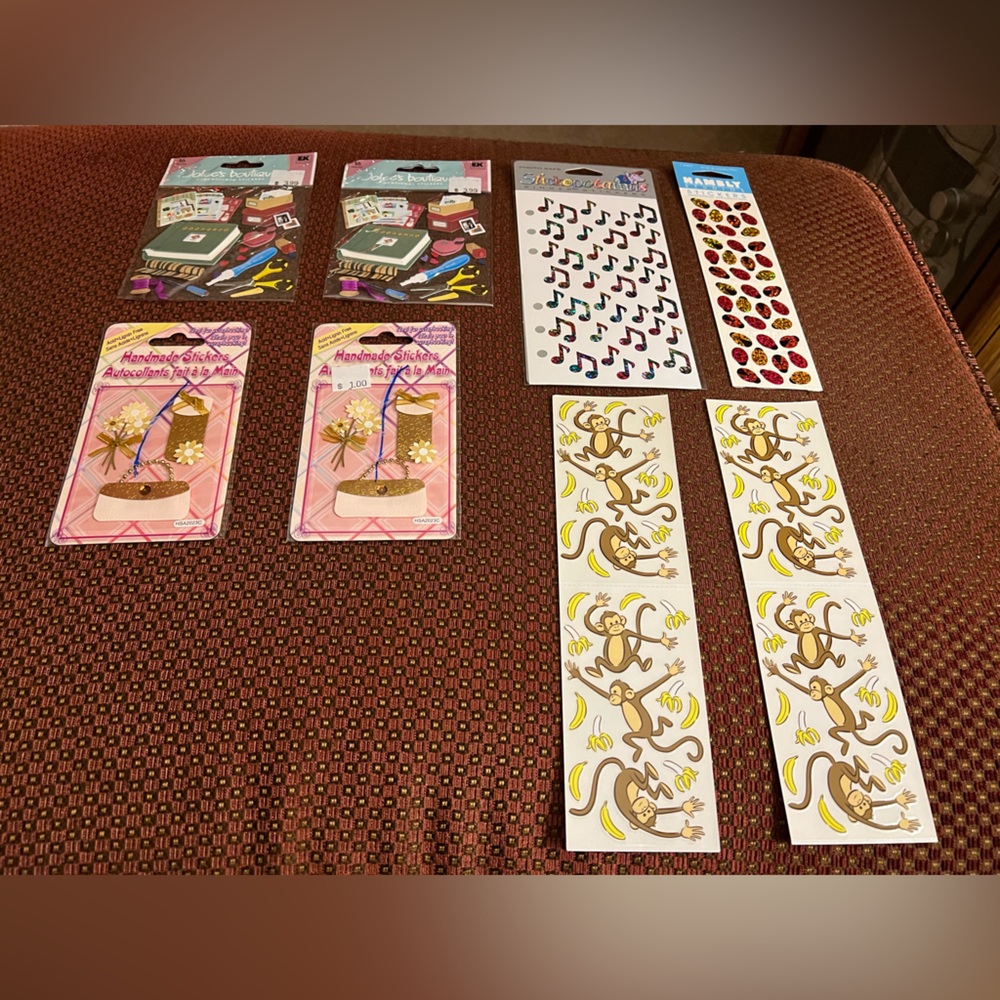Assorted Scrapbook Stickers